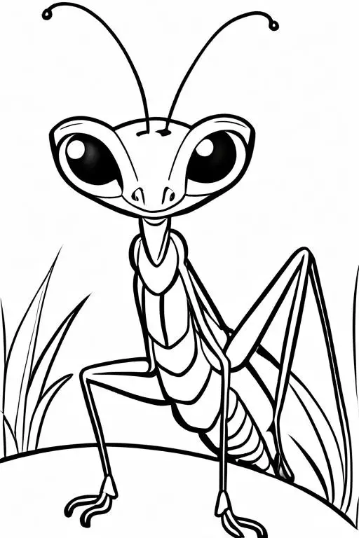 Praying Coloring Page 5 for Kids