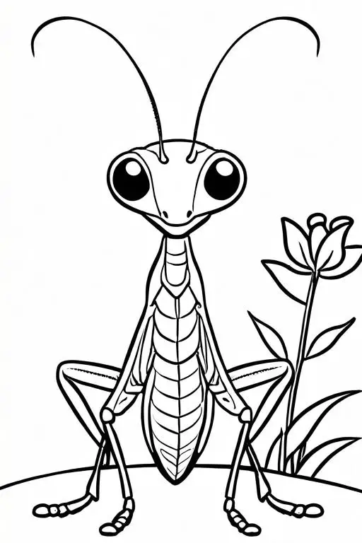 Praying Coloring Page 50 for Kids