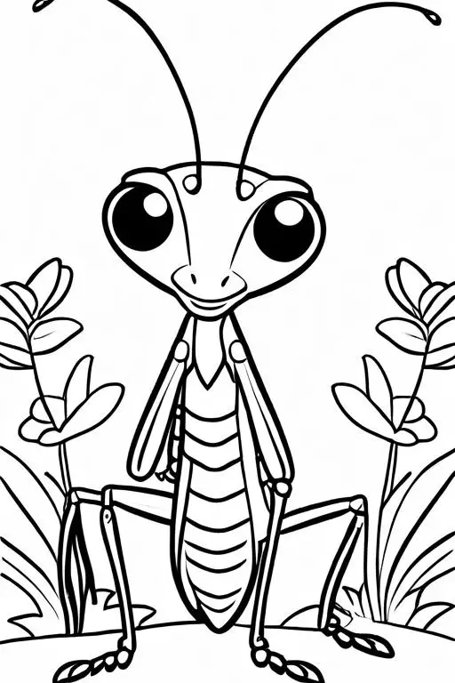 Praying Coloring Page 51 for Kids