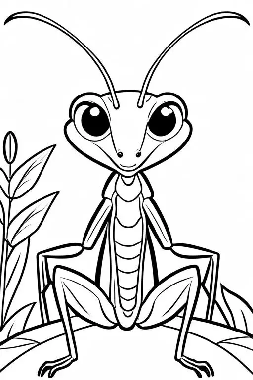 Praying Coloring Page 53 for Kids