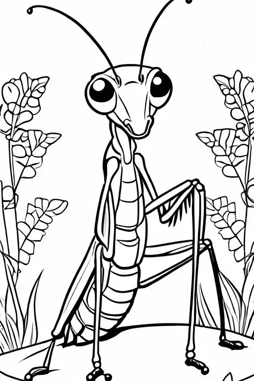 Praying Coloring Page 70 for Kids