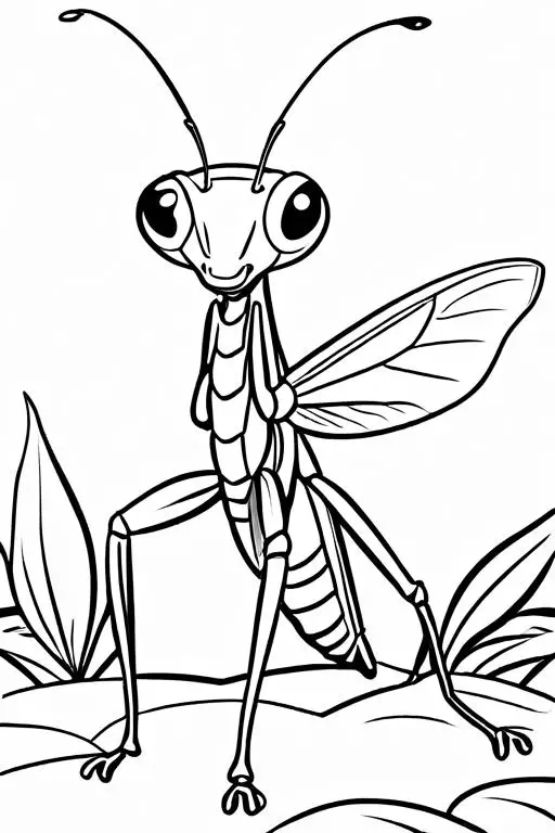 Praying Coloring Page 82 for Kids