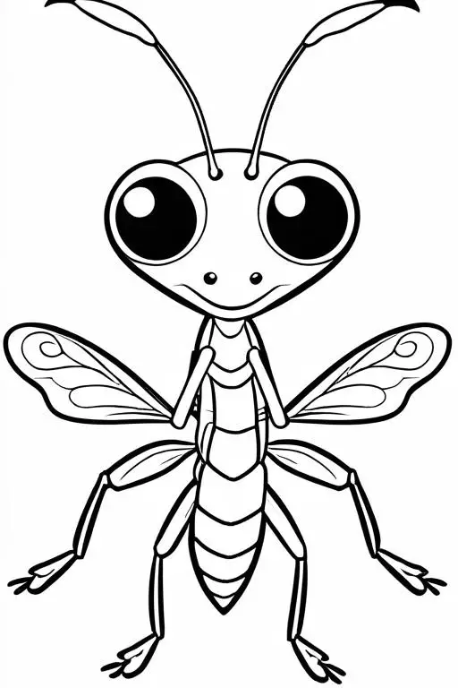 Praying Coloring Page 9 for Kids