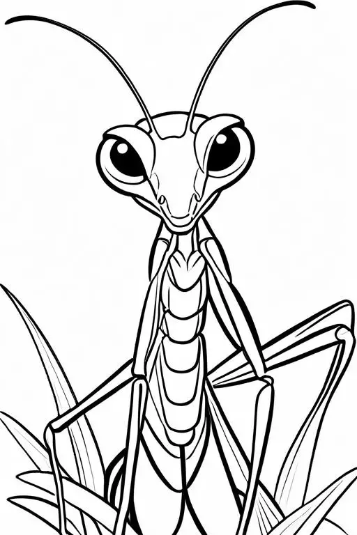 Praying Coloring Page 95 for Kids