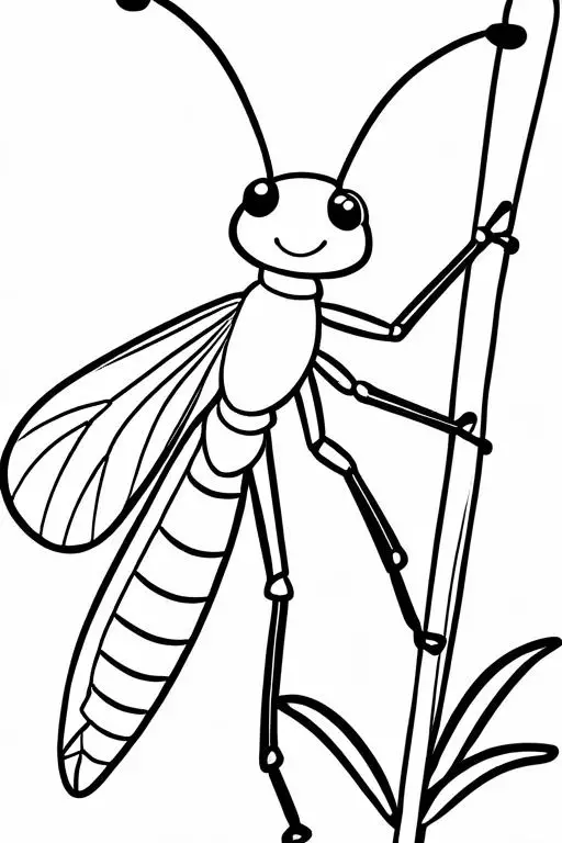 Stick Coloring Page 32 for Kids