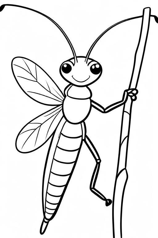 Stick Coloring Page 43 for Kids