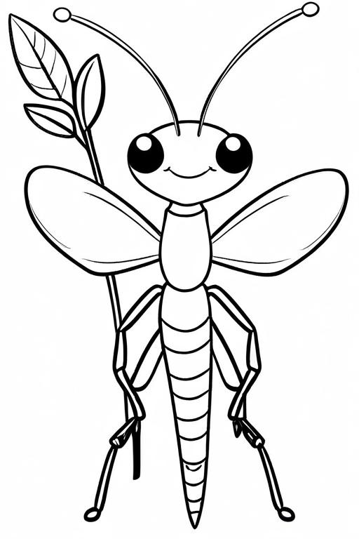 Stick Coloring Page 45 for Kids