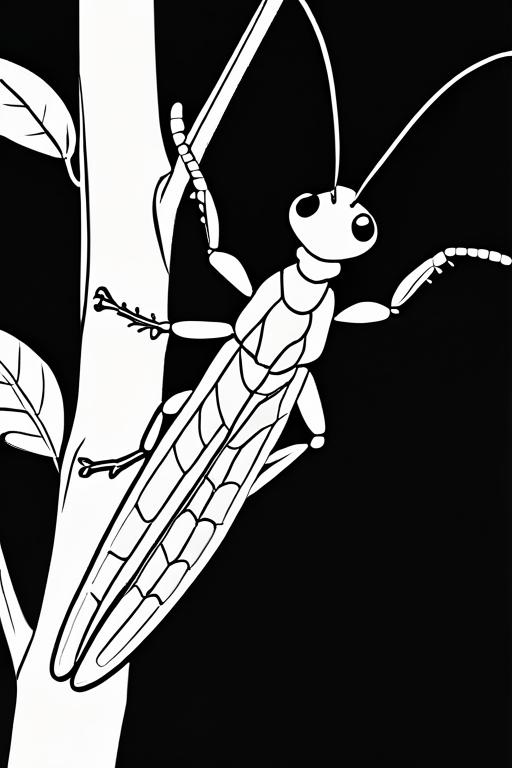 Stick Coloring Page 61 for Kids