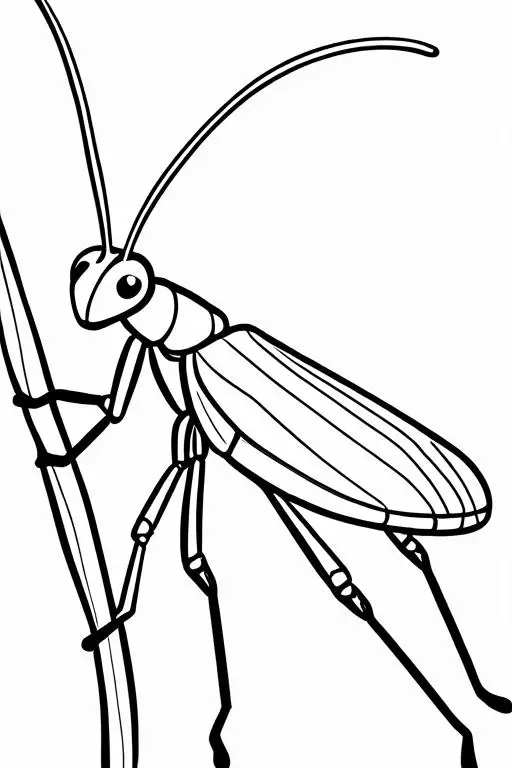 Stick Coloring Page 8 for Kids