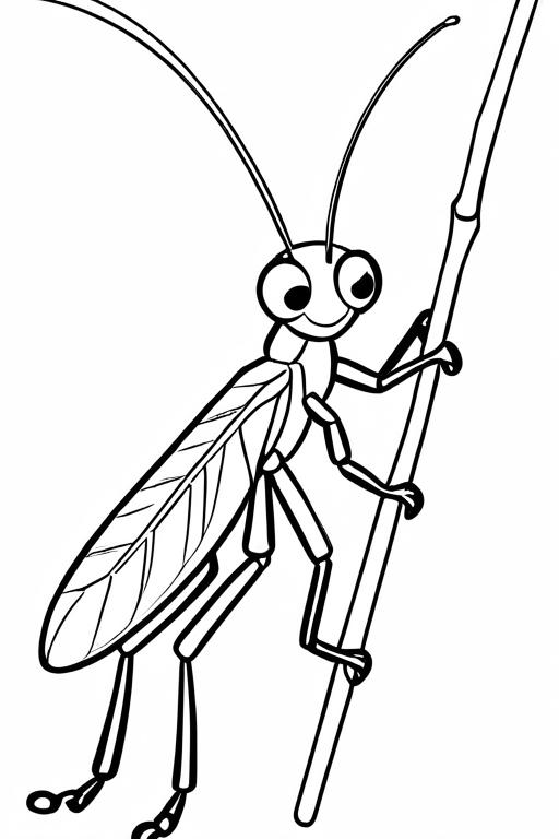 Stick Coloring Page 9 for Kids