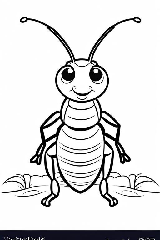 Termite Coloring Page 16 for Kids