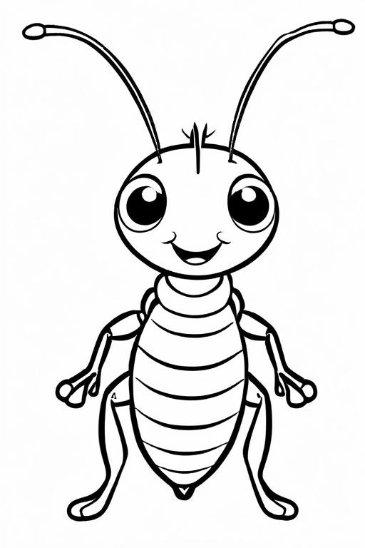 Termite Coloring Page 22 for Kids