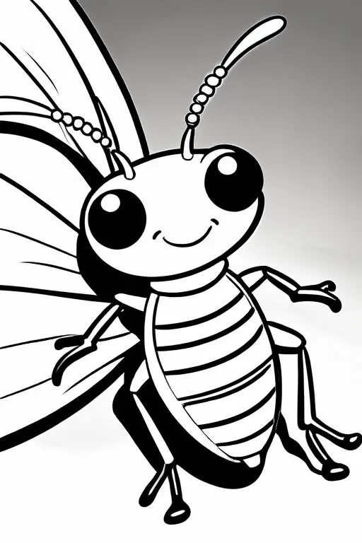 Termite Coloring Page 25 for Kids