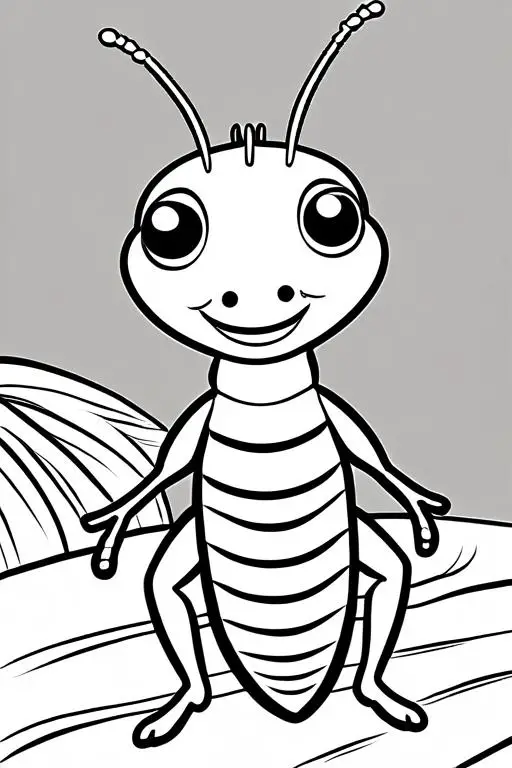 Termite Coloring Page 26 for Kids