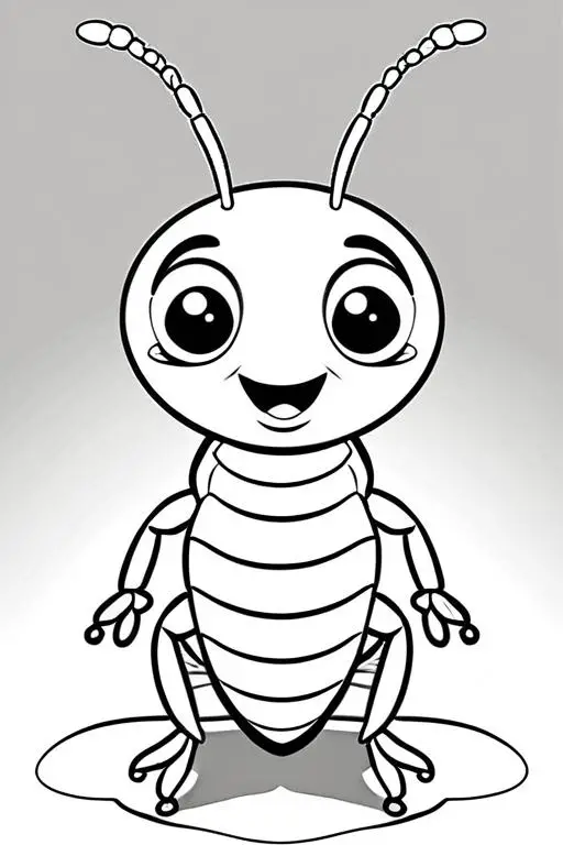 Termite Coloring Page 30 for Kids