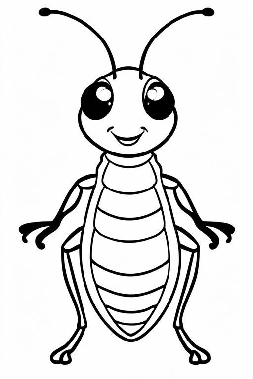 Termite Coloring Page 32 for Kids