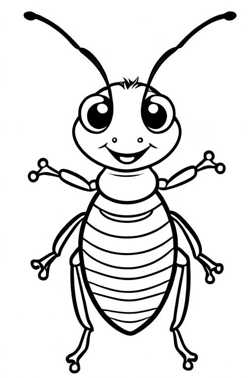 Termite Coloring Page 36 for Kids