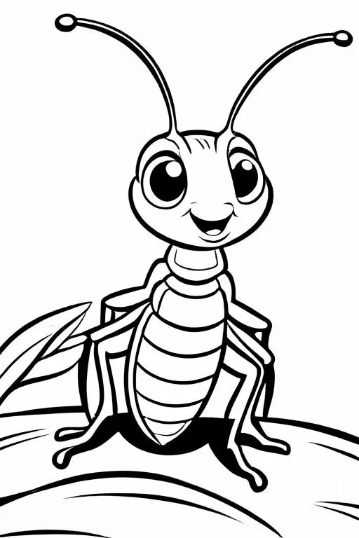 Termite Coloring Page 37 for Kids