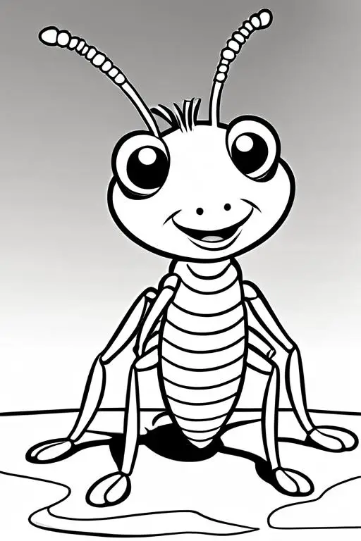 Termite Coloring Page 41 for Kids