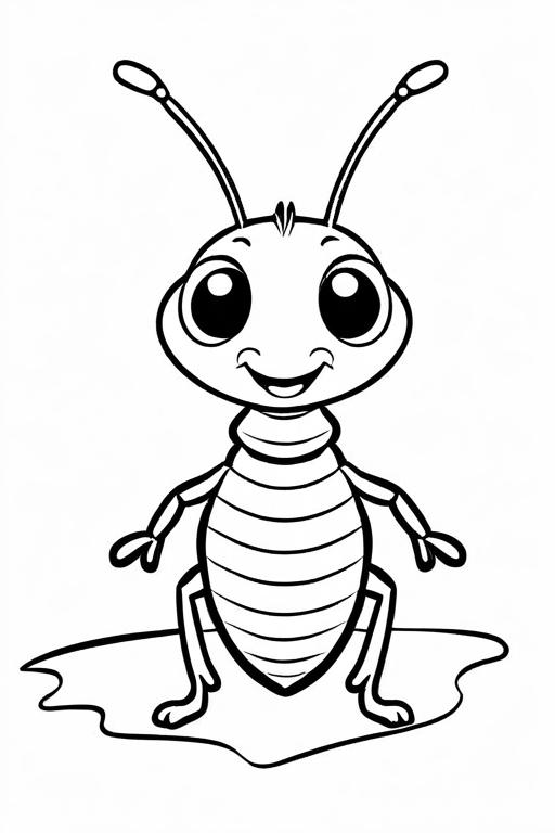 Termite Coloring Page 42 for Kids