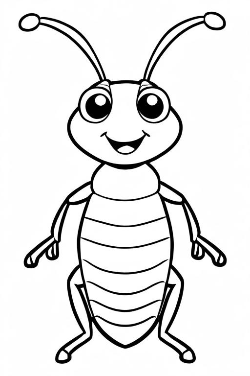 Termite Coloring Page 43 for Kids