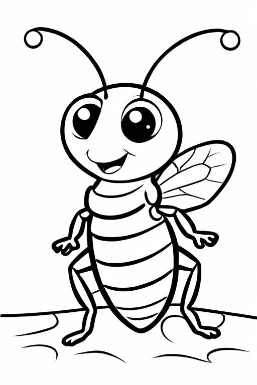 Termite Coloring Page 44 for Kids