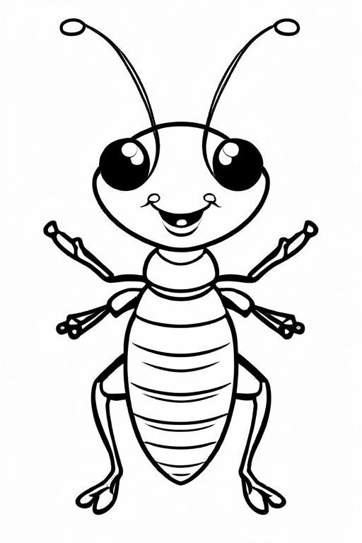 Termite Coloring Page 45 for Kids