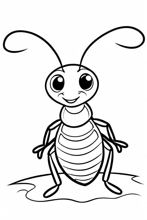 Termite Coloring Page 47 for Kids