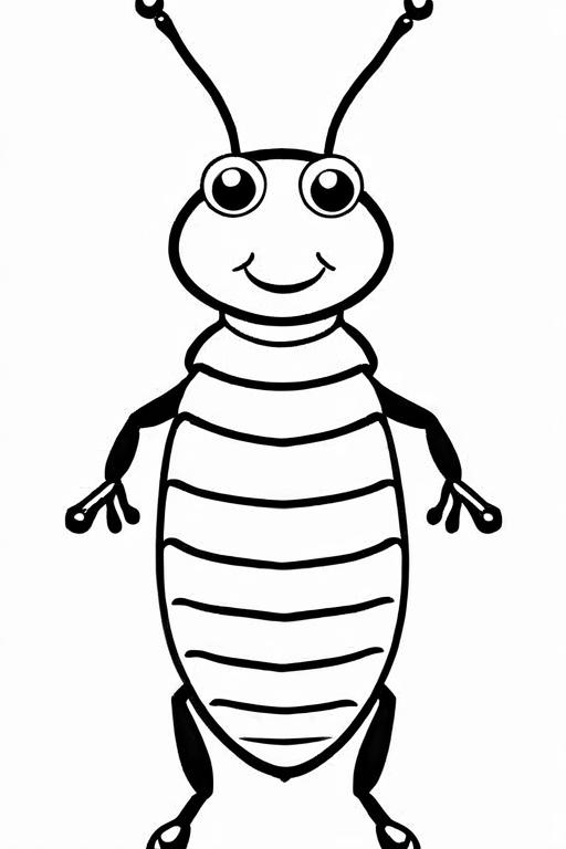 Termite Coloring Page 48 for Kids